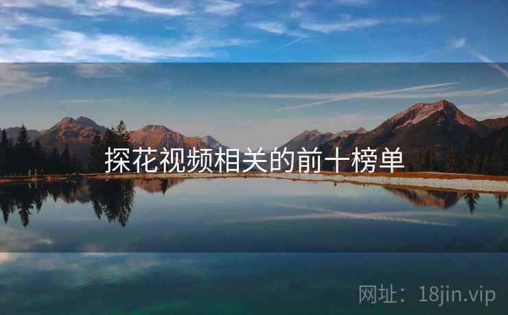 探花视频相关的前十榜单