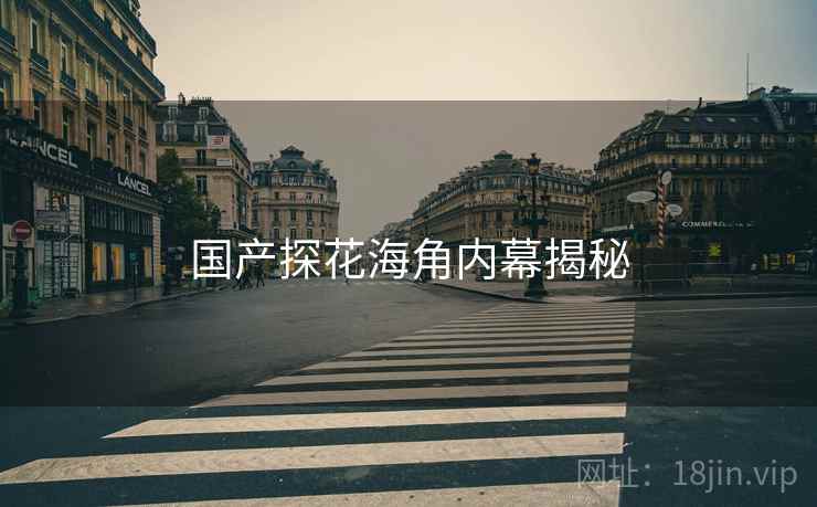 国产探花海角内幕揭秘 国产探花海角内幕揭秘