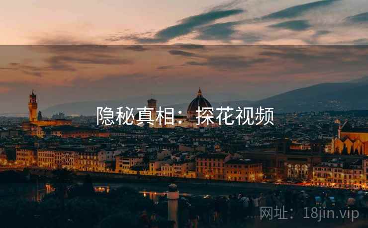 隐秘真相：探花视频