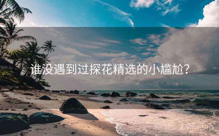 谁没遇到过探花精选的小尴尬？